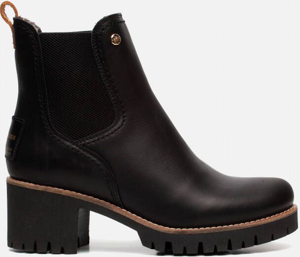 Panama Jack Pia Trav B1 Chelsea boots zwart Leer Dames