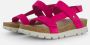 Panama Jack Platte Sandalen met Plakstrip Pink Dames - Thumbnail 1