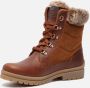 Panama Jack TUSCANI B26 Volwassenen VeterlaarzenHoge sneakersDames veterschoenenHalf-hoge schoenen Cognac - Thumbnail 2