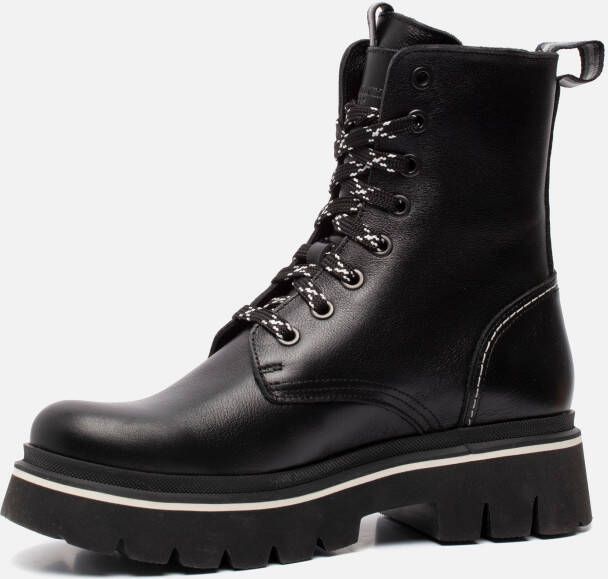 Panama Jack Fortune B5 veterboots zwart Leer