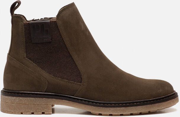 Pius Gabor Chelsea boots Groen Suede 392204 Heren