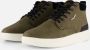 PME Legend Groene hoge sneakers met leren details Green Heren - Thumbnail 2