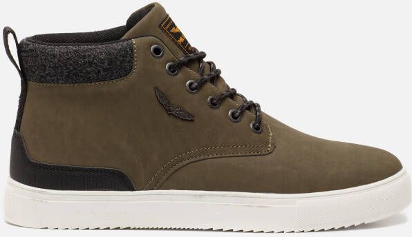 PME Legend Sportieve Khaki Vegan Veterschoenen Green Heren