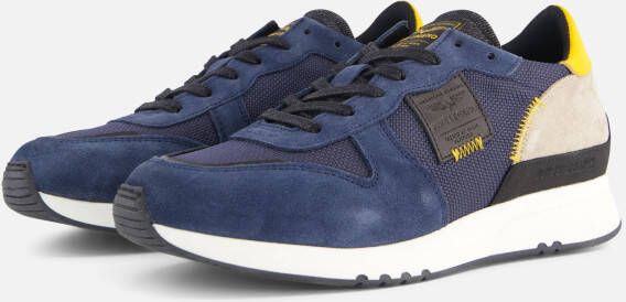 PME Legend Orville suède sneakers donkerblauw