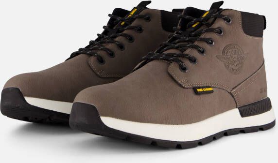 PME Legend Ribber Veterschoenen grijs