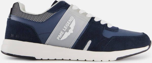 PME Legend Stinster Sneaker Blauw met Witte Accenten Blauw Heren