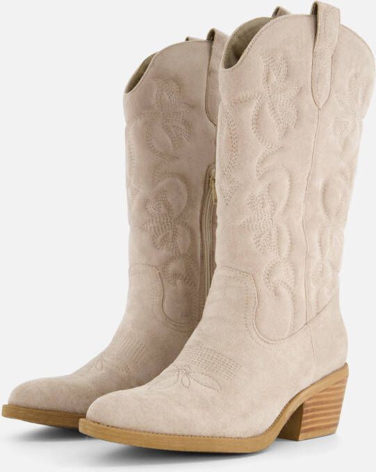 POSH by Poelman Cowboylaarzen beige