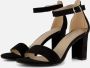 POSH by Poelman sh Sandalen zwart Textiel Dames - Thumbnail 1