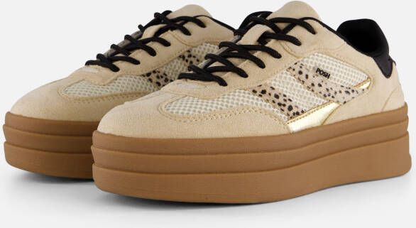 POSH by Poelman Sneakers beige Synthetisch Dames