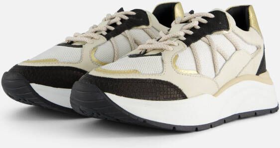 Ps Poelman Sneakers zwart Leer