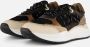 PS Poelman Sneakers zwart Leer Dames - Thumbnail 2