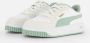 Puma Carina Street Jr Sneakers wit Leer - Thumbnail 1