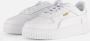 Puma Carina Street leren sneakers wit goud Leer Meerkleurig 35.5 - Thumbnail 2