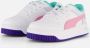 Puma Carina Street sneakers wit roze mintgroen Meisjes Leer Meerkleurig 33 - Thumbnail 3