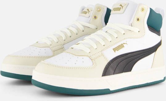 Puma Caven 2.0 Mid Sneakers wit Imitatieleer