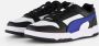 Puma RBD game Low leren sneakers wit kobaltblauw zwart Leer 35.5 - Thumbnail 9