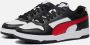 Puma RBD game Low leren sneakers wit Zwart Leer Effen 37 - Thumbnail 3