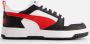 Puma Rode Gewatteerde Sneaker met Verwijderbaar Voetbed White - Thumbnail 3