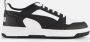 PUMA Rebound v6 Low Unisex Sneakers White- Black- White - Thumbnail 1