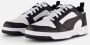 PUMA Rebound v6 Low Unisex Sneakers White- Black- White - Thumbnail 3