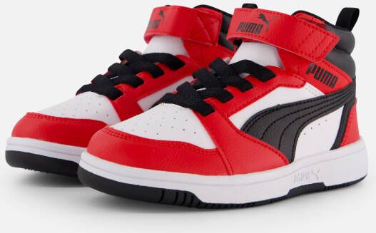 Puma rebound V6 mid sneakers wit