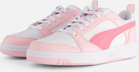 Puma Rebound v6 Sneakers roze Imitatieleer