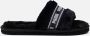 PUMA Slide Fluff Pantoffels zwart Imitatiebont Dames - Thumbnail 3