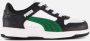 Puma Rebound Joy Lo AC sneakers zwart wit groen Imitatieleer 24 - Thumbnail 2