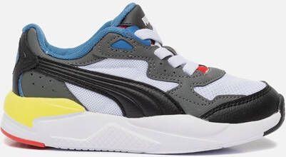 Puma x-ray speed ac sneakers blauw geel kinderen