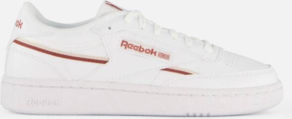 Reebok Classics Club C 85 Vegan sneakers wit rood beige - Foto 2