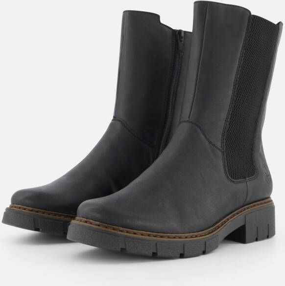 Rieker Chelsea boots zwart Synthetisch