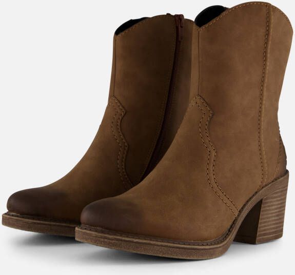 Rieker Cowboylaarzen cognac Nubuck