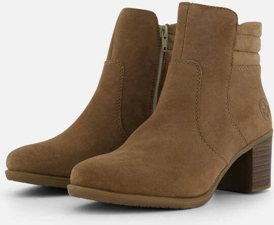 Rieker Enkellaarsjes bruin Suede