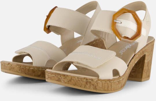 Rieker Sandalen beige Synthetisch