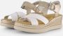 Rieker Elegante Comfortabele Sandalette Bruin Gesp Multicolor Dames - Thumbnail 11