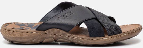 Rieker Slipper 22088-14 Blauw Zacht voetbed