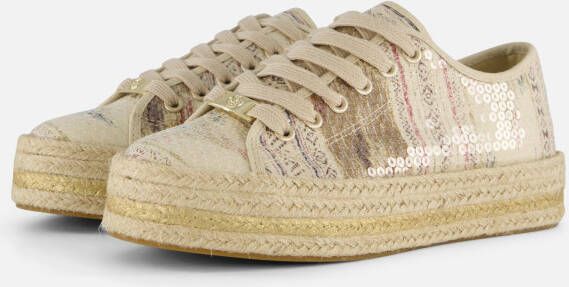 Rieker Sneakers beige multi Textiel