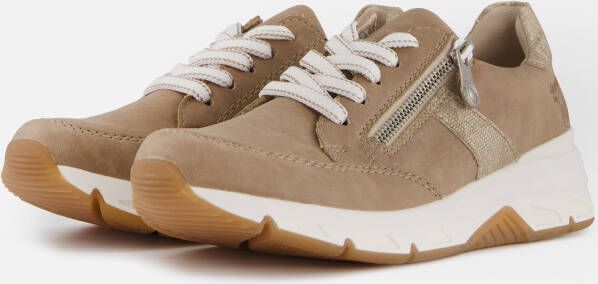 Rieker Sneakers beige Synthetisch