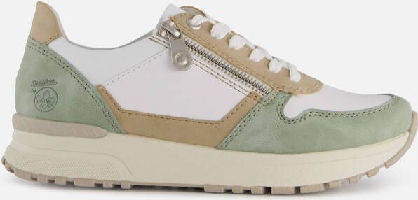 Rieker Sneakers groen Synthetisch