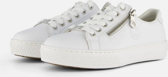 Rieker Sneakers wit Leer