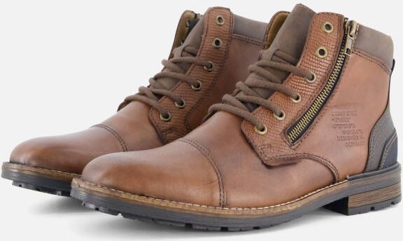 Rieker Casual Heren Veterboot Brown Heren