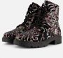 Rieker Veterboots zwart Synthetisch - Thumbnail 1