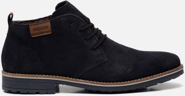 Rieker Veterschoenen blauw Synthetisch