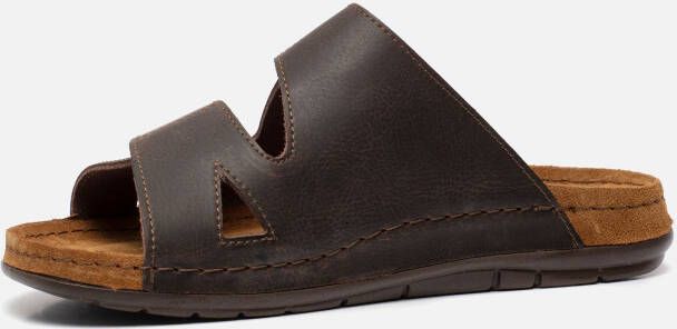 Rohde Heren Slipper 5914-72 Mocca Wijdte G