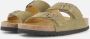 Scholl Josephine Sandalen groen Suede Dames - Thumbnail 4