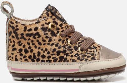 Shoesme Baby | Veterschoenen | Meisjes | Leopardo | Leer