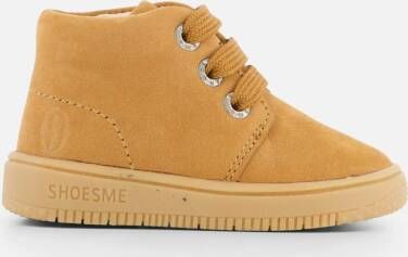 Shoesme Baby | Babysneakers | Jongens | Cognac | Leer