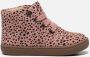 Shoesme Flex nubuck veterboots met allover print roze All over print 20 - Thumbnail 3