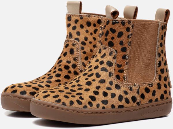 Shoesme Enkelboots | Meisjes | Brown Dots | Leer