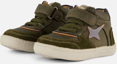 Shoesme extreme flex sneakers met velcro groen